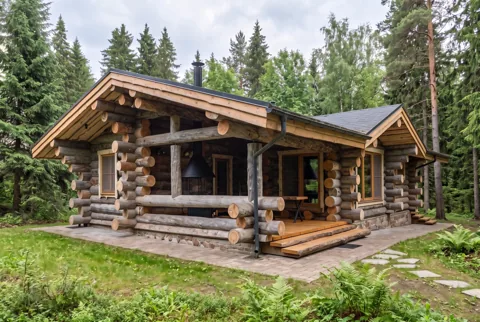 Дом из карельской сосны Кело